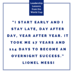 5 Lessons in Leadership: What I Learned From the World Cup