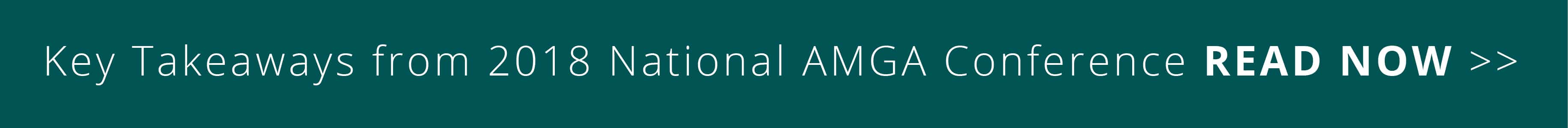 Key Takeaways from AMGA