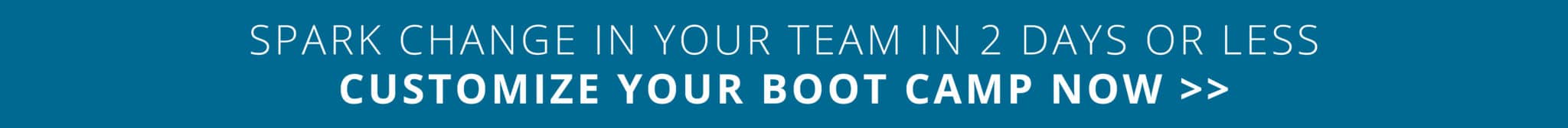 Spark Change Boot Camp
