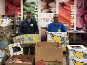 CTI volunteers at feedback tampa bay