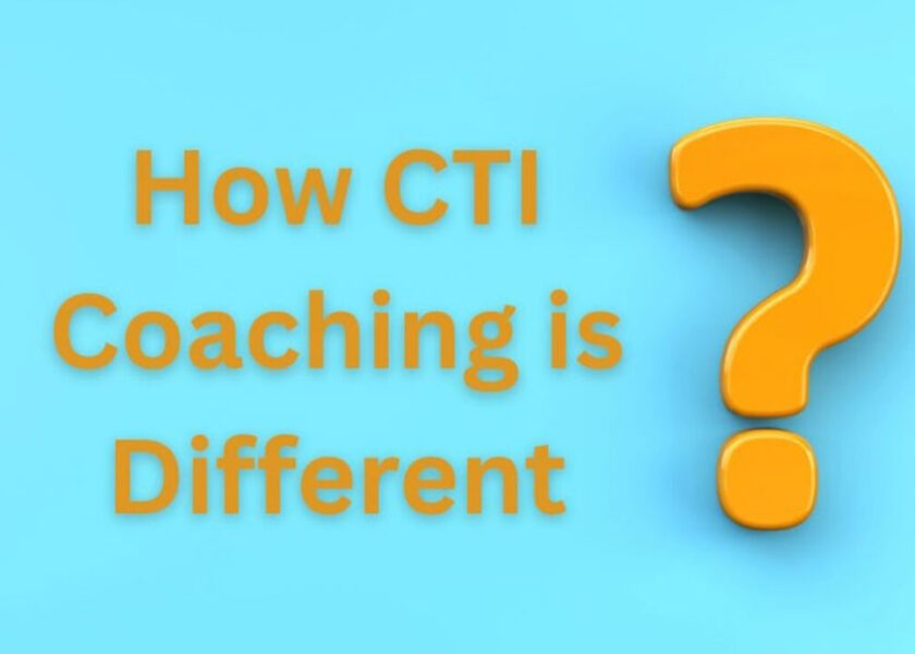 How CTI Coaching is Different Blog Image - web